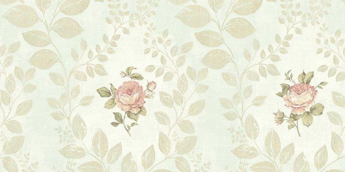 1000x1000 Darby Rose Mint Cameo Wallpaper Sample