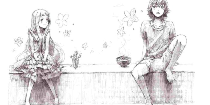 1517x948 Boy Alone Crying Sketch Anime Boy Wallpapers Wallpaper