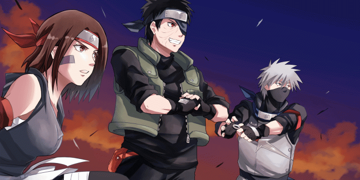 1920x1382 Anime Naruto Kakashi Hatake Obito Uchiha Rin Nohara Wallpaper