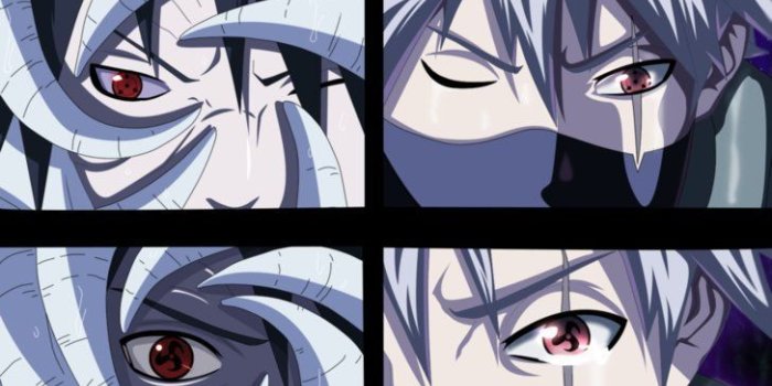 728x1098 Kakashi and Obito awakening their Mangekyou Sharingan | Manga o
