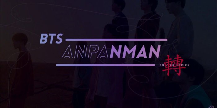 1280x720 BTS (방탄소년단) - Anpanman Lyrics