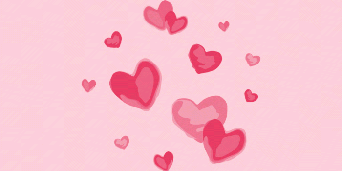 750x1334 Hearts Valentines iPhone cell lock screen | Cell Phone Wallies in