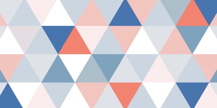 1650x1070 Red And Blue Colourful Geometric Triangle Pattern Wallpaper