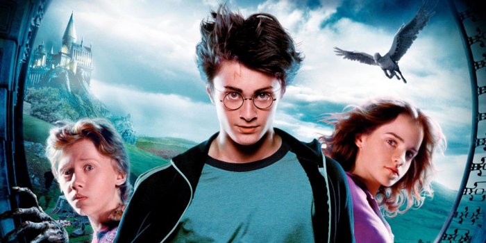 1920x1080 Men's black and white crew-neck shirt, Harry Potter, movies, Daniel