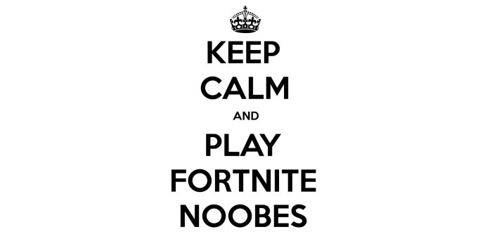 1920x1080 KEEP CALM AND PLAY FORTNITE NOOBES | KEEP-CALM.net