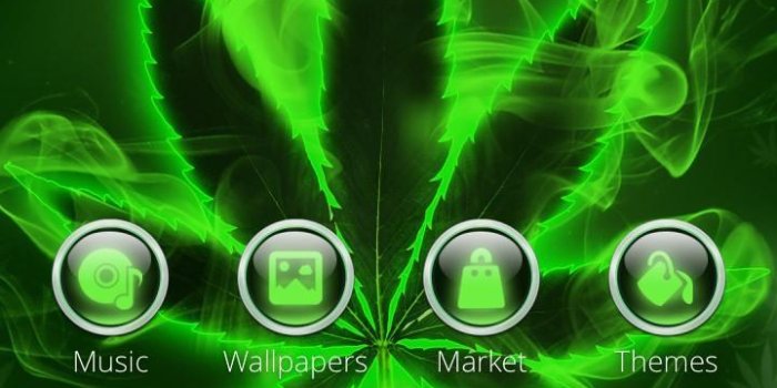 720x1280 Green Weed Rasta Smoke Theme for Android - APK Download