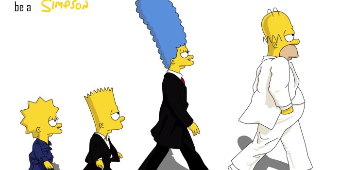 1920x1200 Quit Work Be A Simpson HD Wallpaper | Background Image | 1920x1200