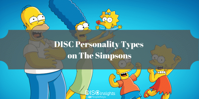 1920x1080 DISC Personality Types on The Simpsons
