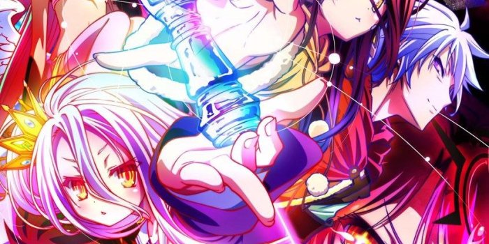 845x1200 Two Worlds Collide- Phone Wallpaper : NoGameNoLife
