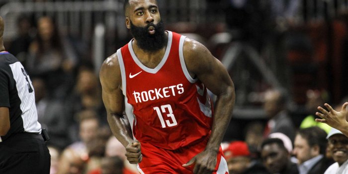 3840x2400 Download wallpapers James Harden, 4k, NBA, basketball stars, Houston