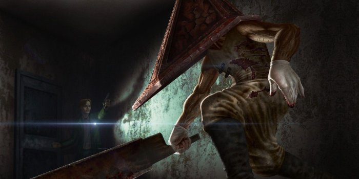 1332x850 Wallpaper fiction, the game, art, Silent Hill, Pyramid head, The