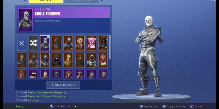 2048x1152 Fortnite Skull Trooper Skin Epic Outfit Fortnite Skins