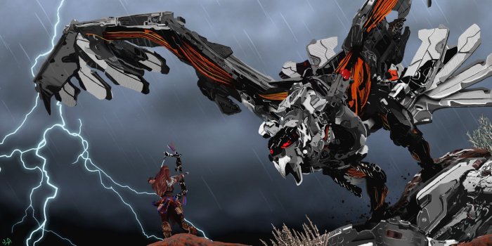 2000x1000 horizon, Zero, Dawn, Sci fi, Robot, Futuristic, 1hzd, Archer