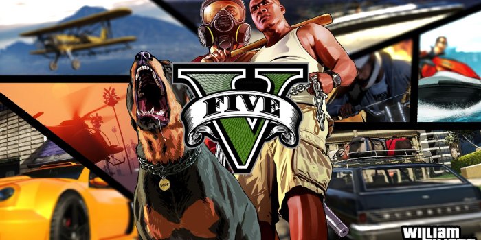 1920x1080 I made a GTA 5 Wallpaper! Tell me what you think? : wallpapers