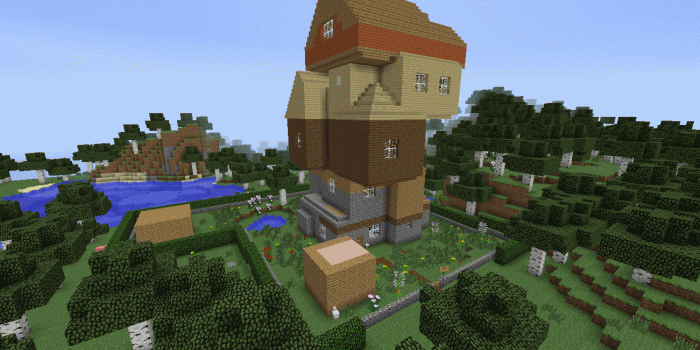 1301x746 The World of Harry Potter - Maps for Minecraft free download