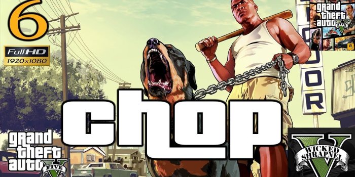 1280x720 GTA 5 - GTA V Chop Mission EP6 Part 6 Let's Play Walkthrough HD 1080p GTA 5
