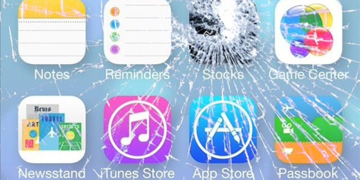 830x1473 7 Broken Screen Wallpapers Prank For Apple iPhone