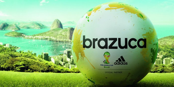 1920x1200 Adidas Brazuca Match Ball FIFA World Cup 2014 HD wallpaper