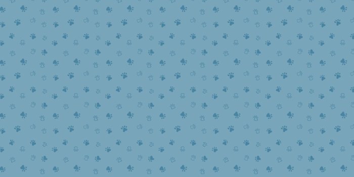 1650x1070 Blue Paw Print Wallpaper Mural | MuralsWallpaper