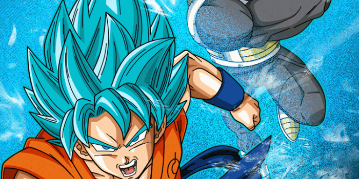 750x1334 Made a lockscreen wallpaper for DBZ, featuring SSGSS Goku and Vegeta