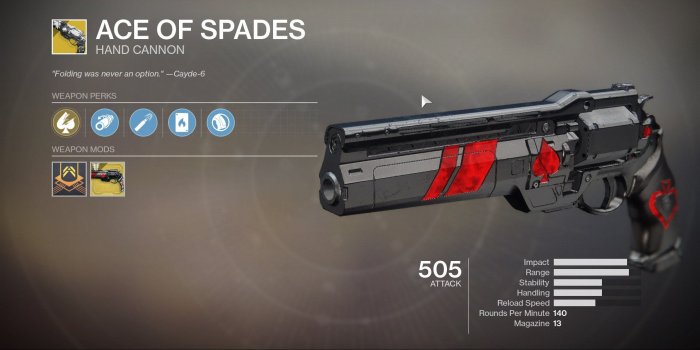 1920x1080 How to unlock Ace of Spades in Destiny 2 | Shacknews