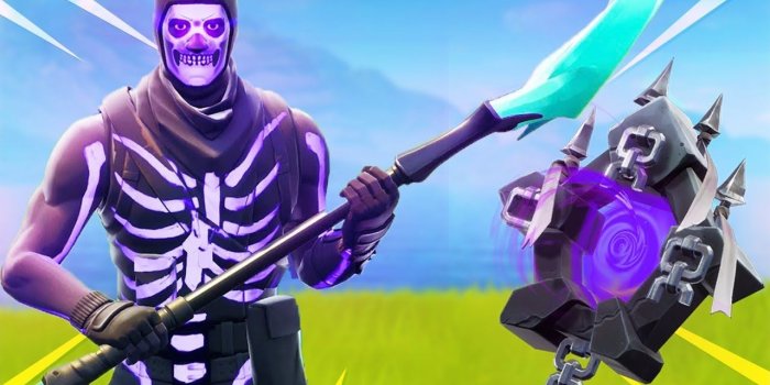 1280x720 Purple Skull Trooper Wallpapers