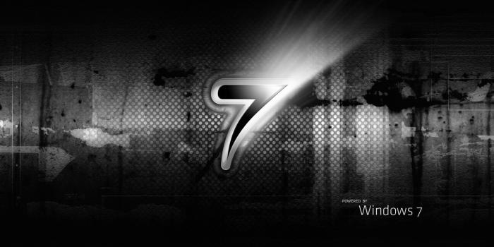 2560x1440 Dark gray Windows 7 wallpaper - Computer wallpapers - #45709