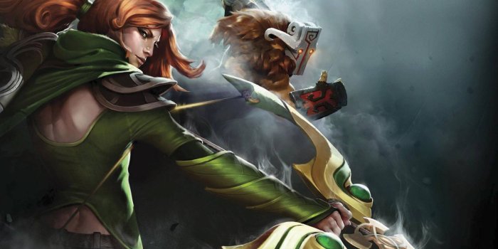1920x1200 Wallpaper of Windrunner, Juggernaut, dota 2 background & HD image