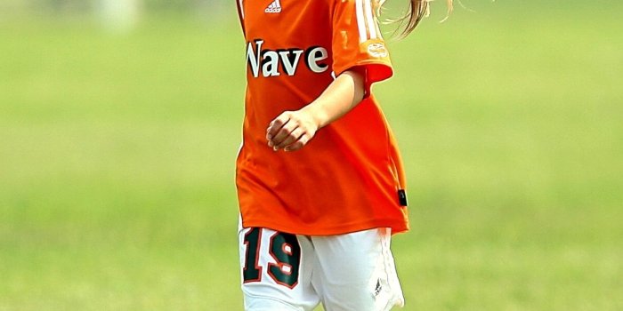 1508x2101 girl's orange and white adidas wave 19 jersey set free image | Peakpx
