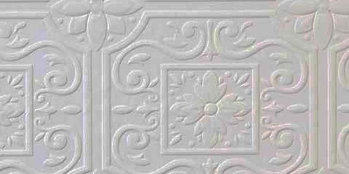 1000x1000 Faux Tin Ceiling Tile Textured Paintable Wallpaper 148 White Tin