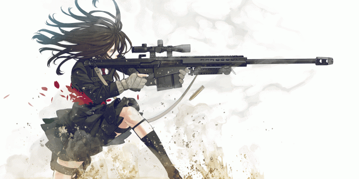 1600x1005 Anime Girl Sniper Barrett 50 Cal HD Wallpapers | Epic Desktop