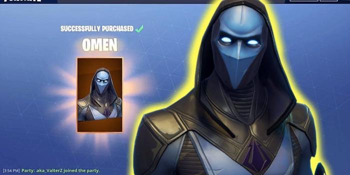 1280x720 Fortnite Omen Skin: Fortnite Fate Skin Live On Mobile, PS4, Switch