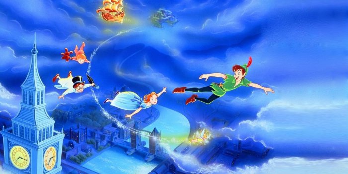1920x1200 HD wallpaper: Peter Pan And Friends Wendy Darling John Darling Lost