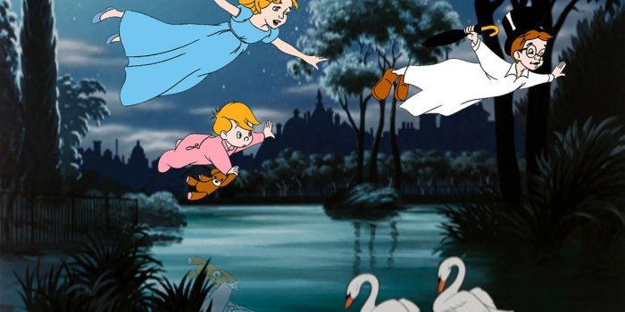 1200x800 Peter Pan and Tinker Bell Wallpaper | Disneyclips.com