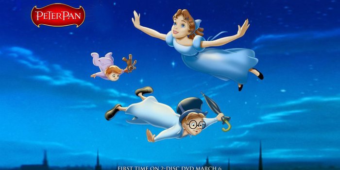 1920x1080 Peter Pan And Wendy Darling Disney Image Cartoon Wallpapers