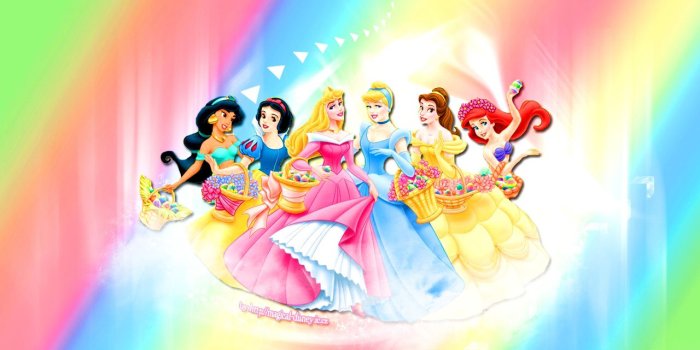 1280x800 Princess - Happy Easter Disney Princess Free Wallpaper & Backgrounds