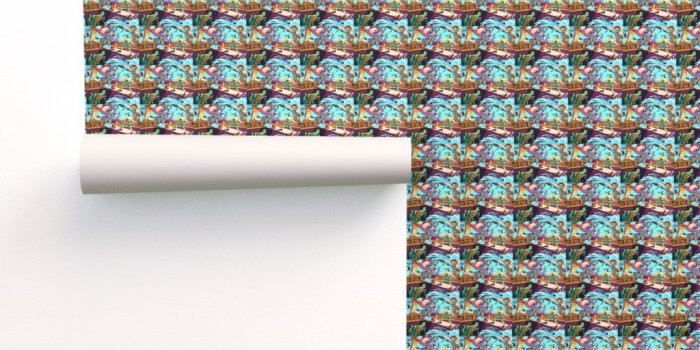 1024x1024 peter pan Neverland Wendy John Michael on Isobar by raveneve