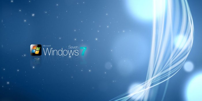 1280x800 Windows 7, Space, Microsoft Corporation, Microsoft Windows, Blue