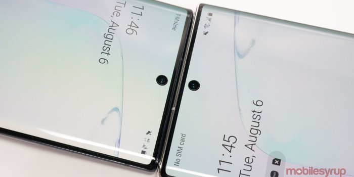 3328x1697 Samsung Galaxy Note 10 wallpapers perfectly hide the notch