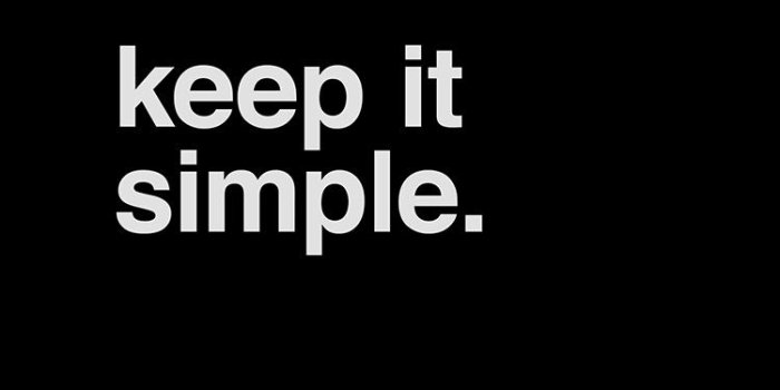 750x1334 Keep it simple black iPhone 7 Wallpaper
