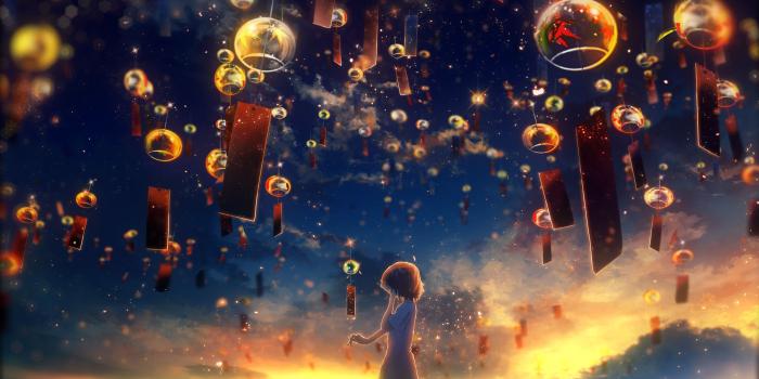 2560x1440 Wallpaper Girly, Dream, Fantasy, Surreal, Anime girl, HD, Anime, #17846