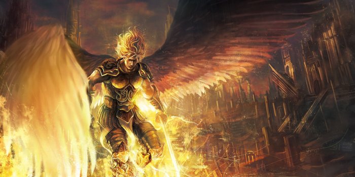 2900x1631 Angel Warrior HD Wallpaper | Background Image | 2900x1631 | ID