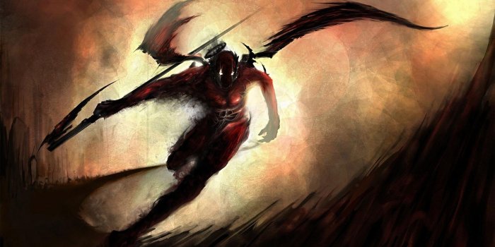 1920x1080 Evil Angel Art ❤ 4K HD Desktop Wallpaper for 4K Ultra HD TV