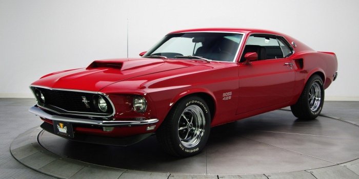 1366x768 Old School Muscle Cars Car Enthusiast Ford Mustang Wallpapers