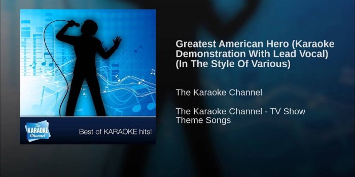 1920x1080 Greatest American Hero (Karaoke Demonstration With Lead Vocal) (In The  Style Of Various)