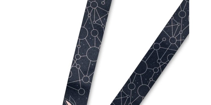 1500x1500 Espeon & Umbreon Starry Constellations Lanyard