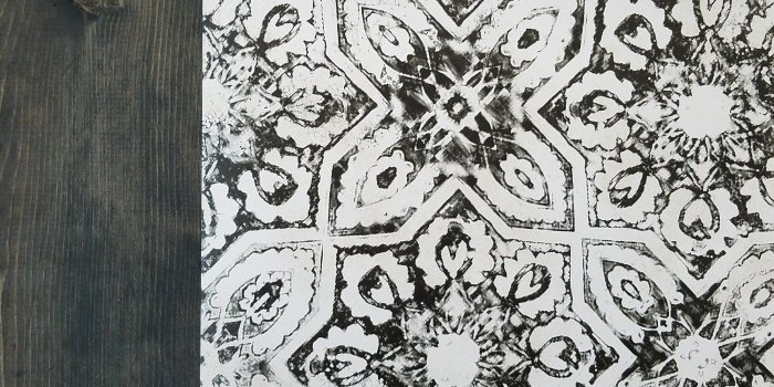 1400x1400 York Patina Vie Vintage Farmhouse Gray Fatima Mosaic Tiles Wallpaper