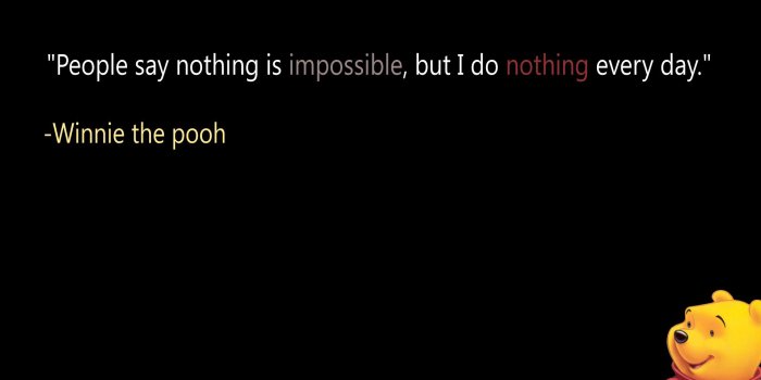 1920x1080 Winnie The Pooh Quotes Wallpapers