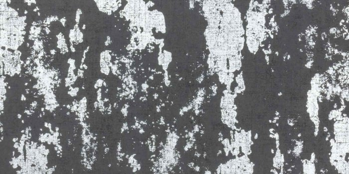 1600x1600 Non-Woven Wallpaper Metallic Vintage black silver 63527