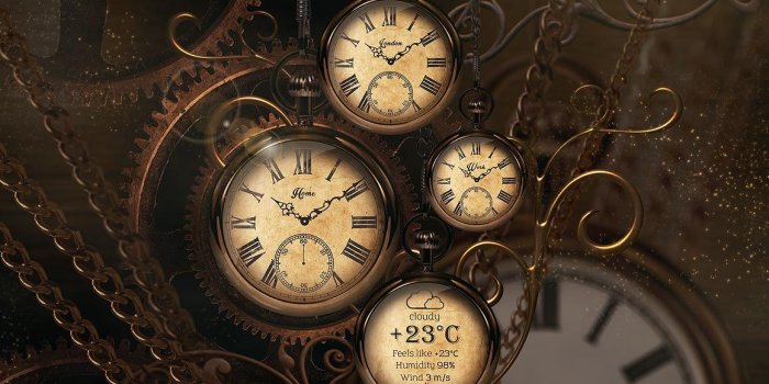 1160x679 Clock Wallpaper 17 - 1160 X 679